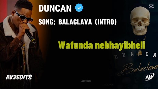 39K views · 4K reactions | Duncan - Balaclava (intro) ❤️ The best story teller in SA  | SA Hip Hop & Amapiano Wave | Facebook