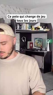 This friend who changes his game every day 😂