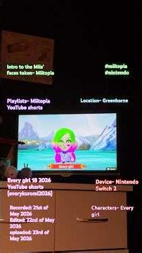 Intro to the Miis’ faces taken- Miitopia (Recorded:21/05/2026) #miitopia #nintendo #nintendoswitch2