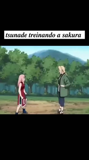 Sakura and Tsunade Training - Anime Video