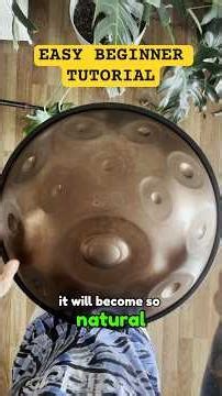 EASY Handpan tutorial for beginners