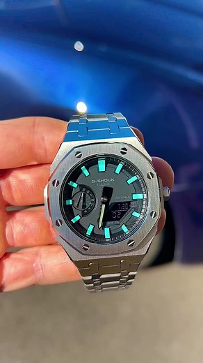 Custom G-Shock GA-2100 OAK Watch Modification