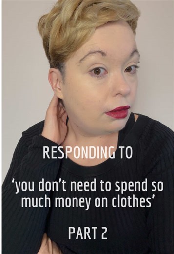 Responding to ‘you don’t need to spend so much on clothes ‘ 😅 NEVER spend more than you can afford. Also — it’s better to spend more per item when you know you’ll wear it for years than the same amount on multiple cheap fast-fashion items that will languish in an increasingly overwhelming closet. SPEND INTENTIONALLY ✨ #whatsinyourcloset #intentionalspending