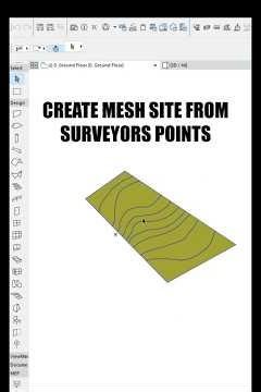 ArchiCAD | Site Mesh & Survey Points