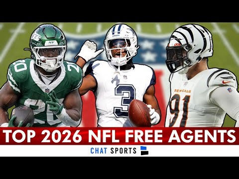 Top 25 NFL Free Agents In 2026