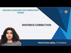 Sentence Correction