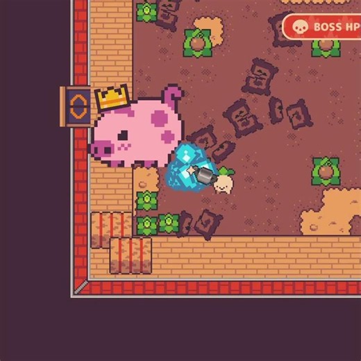 Playing Turnip Boy Commits Tax Evasion First Boss