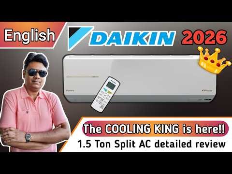 [Eng] Best AC for HEAVY DUTY cooling? Daikin 2026 1.5 ton FTXF50 Split AC review, pros & cons