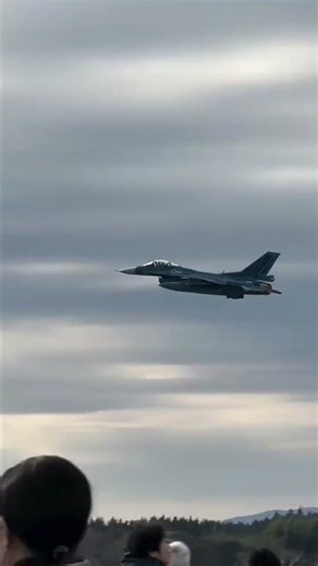 Air Self-Defense Force Mitsubishi F-2 fighter jet. This aircraft was developed based on the F-16