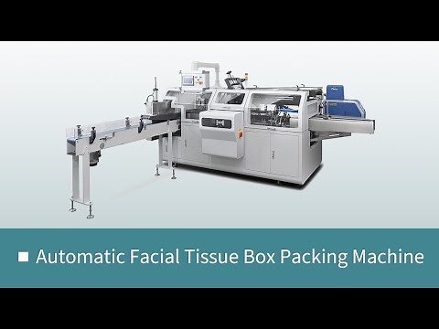 Tissue Box Packing Machine Facial Tissue and Napkin Cartoning Machine Tissue Packaging Machine