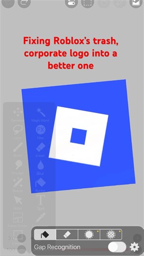 Fixing Roblox is trash logo