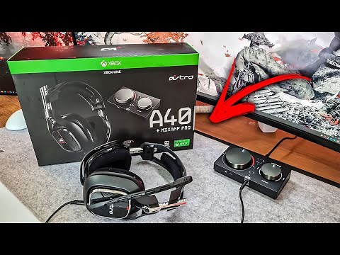 Finalmente testei o ASTRO A40 + MIXAMP