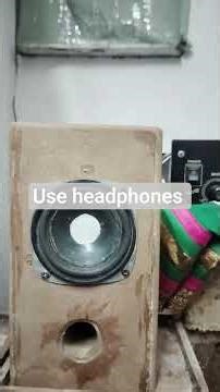 3 inch speaker box sound Test #speaker # sound Test # viralvideo#