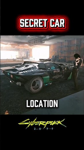 How to get THIS Secret car in CYBERPUNK 2077 #cyberpunk2077