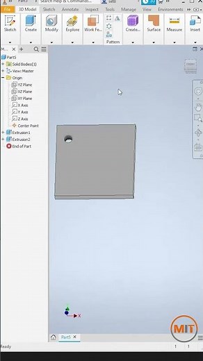 How To Apply Pattern in Autodesk Inventor