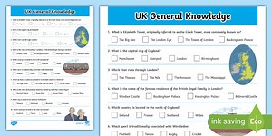 UK General Knowledge Quiz
