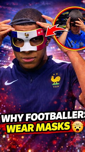 Why Footballers Wear Masks 🤯 (The Dark Reason You Never Knew)