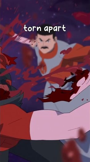 How Oliver saved his life by attacking Thragg #shorts #invincible #thragg