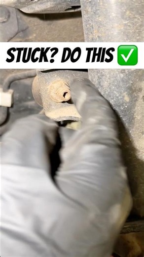 Stuck Sway Bar Link? Do This! #mechanic