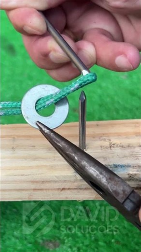 How to lock a rope in the washer 😱👏 #diy #tools #tips