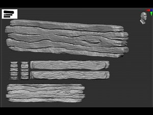 [Tutorial] How i sculpt wood in Zbrush (Basic Version)