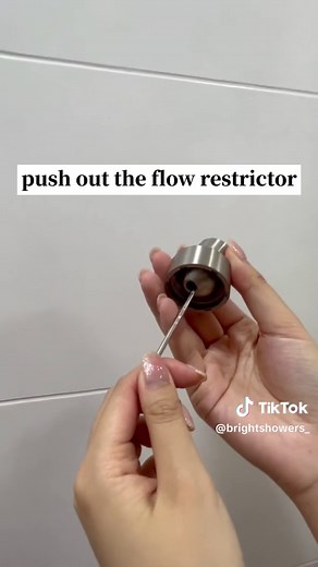 How to remove the water restrictor on our shower head! #AmazonFinds #fyp #showerheads #DIY #remodel #remodeling #shower #doityourself #shower #bathroom #showerdesign #showertime #topshowerheadfilter #bestshowerfilter #thebestshowerheadfilter #lifestyle #bathroomdecor #water #faucet #showerroom #showerthoughts #showers #bathroominspo #bathroomideas #bathroomrenovation #accessories