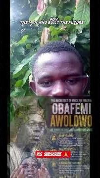 Obafemi Awolowo proved that education can transform a nation. 🇳🇬📚✨