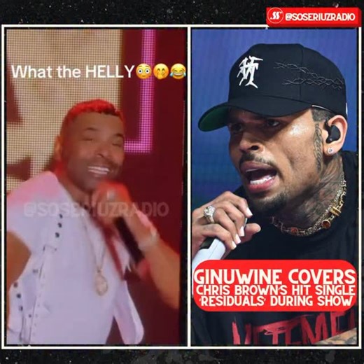 SSZRADIO ©️ on Instagram: "Ginuwine takes on Chris Brown’s ‘Residuals’ while performing live 😮‍💨 Thoughts 🧐⬇️ #ginuwine #chrisbrown #residualsversechallenge"