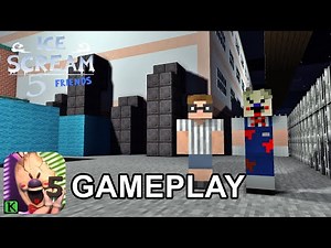 ICE SCREAM 5 GAMEPLAY IN MINERCAFT 2024
