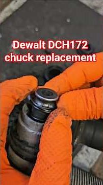 Dewalt SDS Rotary hammer chuck repair #powertoolrepair #repair #dewalttools
