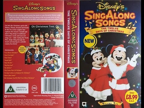 Sing Along Songs - The Twelve Days of Christmas [UK VHS] (1994)