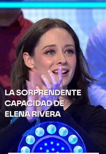El impresionante dominio vocal de Elena Rivera en Pasapalabra