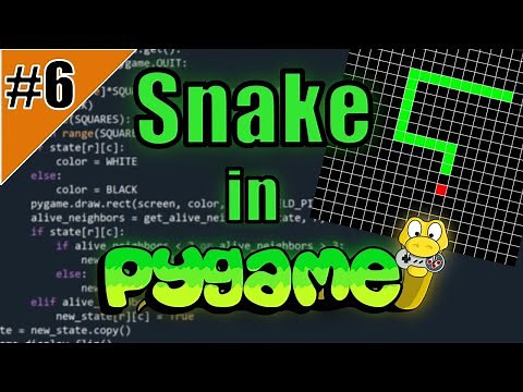 Snake in Python programmieren #6 | Pygame Tutorial (Deutsch) | Der Apfel und Abschluss des Projekts