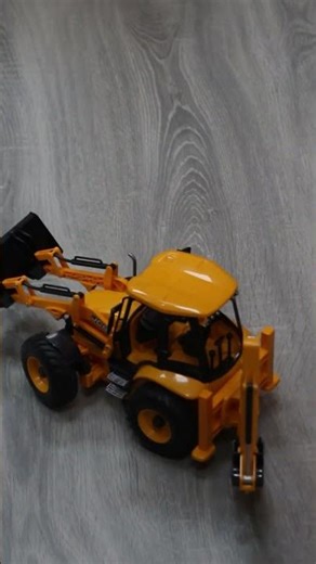 JCB 3DX Backhoe Loader Toy Front Loader Operating 🚜 Mini Construction #Shorts #jcbtoy #jcb