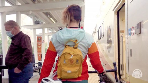 With all the incredible destinations here in Central Florida, SunRail encourages you to ride the train to the trails. 🚴 Start at the DeBary Station to see the new kiosks then bike your way through Gemini Springs Trailhead, DeBary Hall Historic Site, and Green Springs Park. 🌻 Visit https://SunRail.com/station/debary/ to start your journey. | SunRail