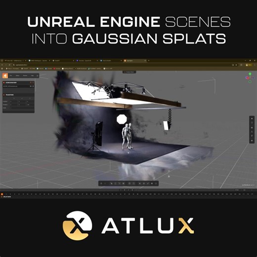 UE to GS workflow in Atlux λ: Camera Volume, Point Cloud, and more | Jorge Valle Hurtado posted on the topic | LinkedIn