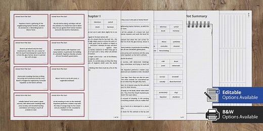 Animal Farm Plot Activity Pack