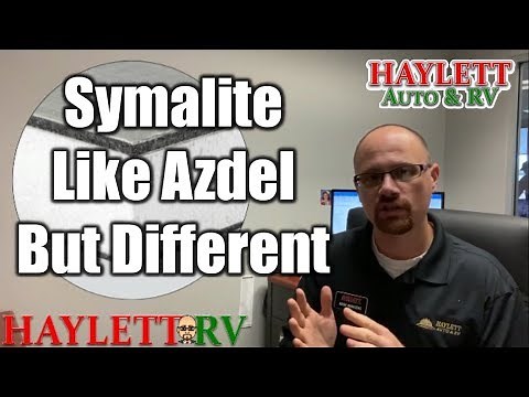 Intro to Symalite an Azdel Type of Material with Josh the RV Nerd
