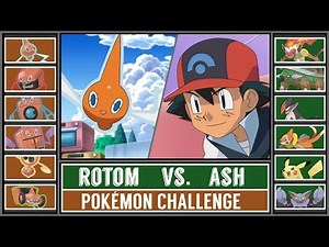 Ash vs. Team Rotom (Pokémon Sun/Moon) - Pokémon Challenge