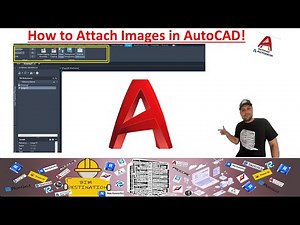 AutoCAD Tutorials | Attach Images into Model Space & Convert to DWG | Imageframe Command Explained