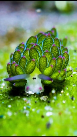 10K views · 424 reactions | Sea Sheep? This Adorable Sea Slug Eats So...
