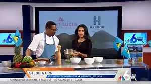 10K views · 70 reactions | Saint Lucia’s culinary attraction has been showcased on primetime television in the United States. NBC6, Miami’s “In the Mix” program featured Saint Lucian-born Chef, Shorne Benjamin, joining host, Johanna Gomez live to prepare one of the island’s signature dishes – green fig salad. | St. Lucia News Online | Facebook