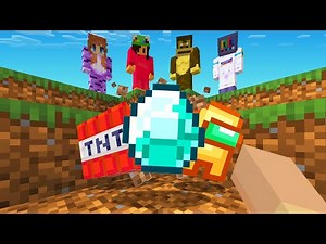 Minecraft, But Every Block Drop is Random