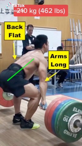 Toshiki Yamamoto Clean Deadlifts - Impressive Technique!