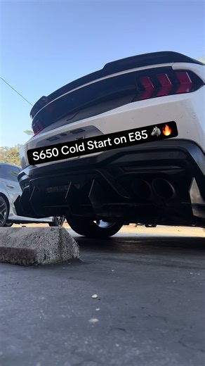 Cold Start on My S650 GT with E85