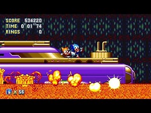 Sonic Mania Plus: Mania Mode Part 10: Lava Reef Zone (Super Sonic & Tails)