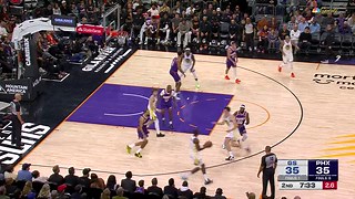 Gui Santos hits from way downtown