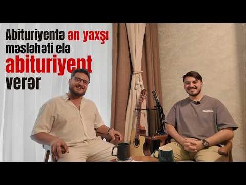 İnformatikadan 100% nəticə göstərmiş Tələbə ilə Podcast (Bütün Sirlər!) with Elturan Əliyev