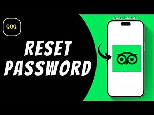 How To Reset Your Password on TripAdvisor ?