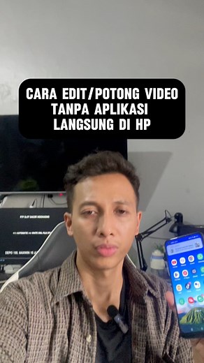 Cara edit atau potong video tanpa aplikasi di android #tutorialandroid #TipsAndroid | Tips Cerdas
